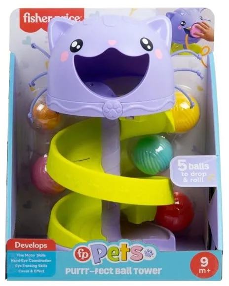 Fisher Price Pallotorni kissalla