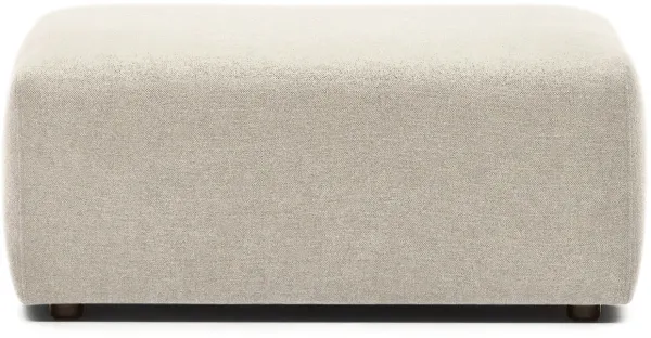LAFORMA Neom päätyrahi moduuli - beige kangas (75x89)