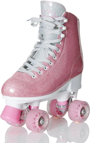 Supreme Rollers - Del Rey säädettävä rullaluistin - Koko 35-38 - Vaaleanpunainen