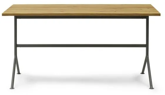 Normann Copenhagen Kip-työpöytä Harmaa/Tammi