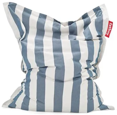 Fatboy Original Ulkokäyttöön Tarkoitettu Säkkituoli Stripe Ocean Blue